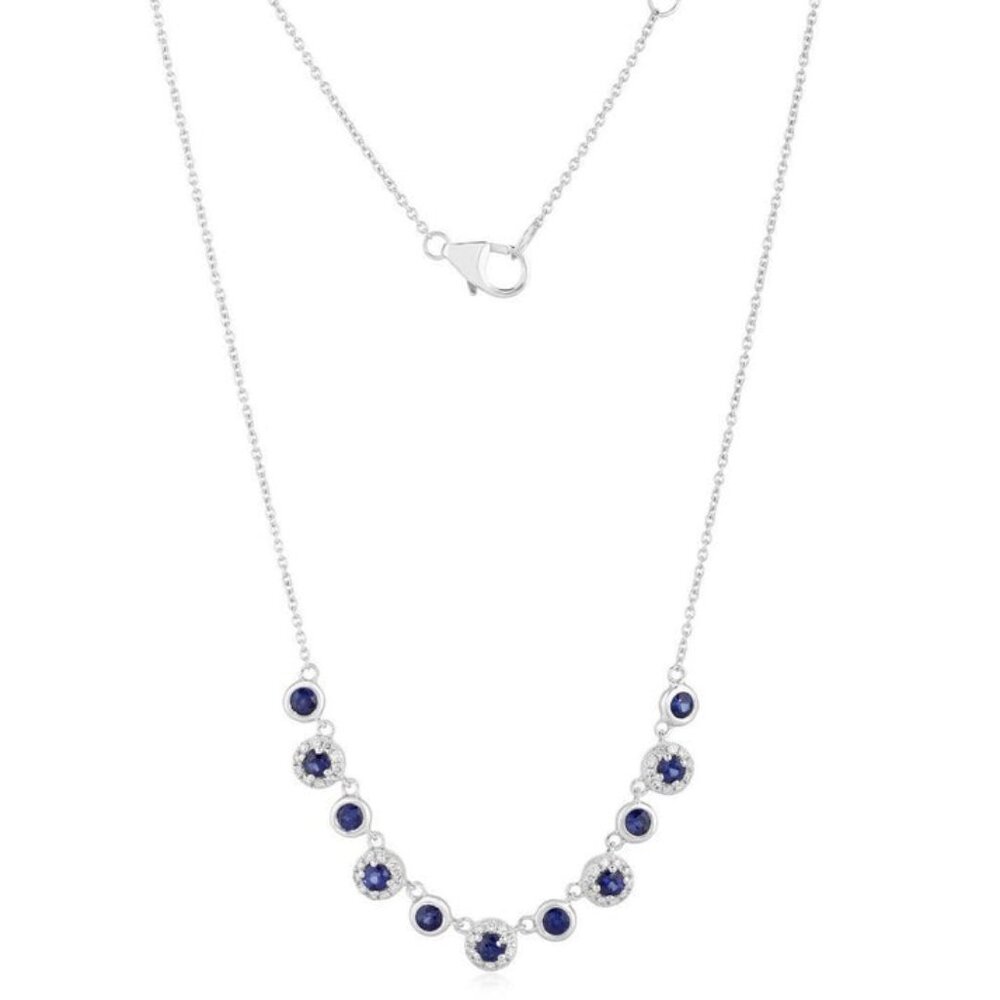 Diamond Graceful 14K (or 18k upon request) Yellow Gold Radiance Station Necklace
